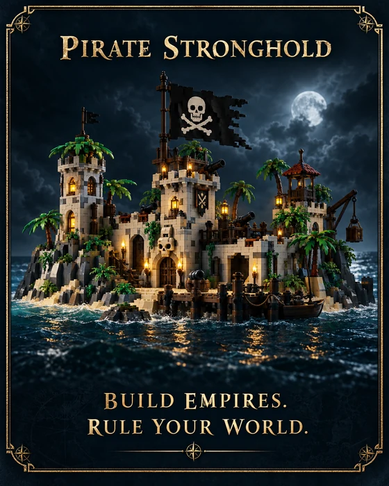 Pirate Stronghold — build empires, rule your world.