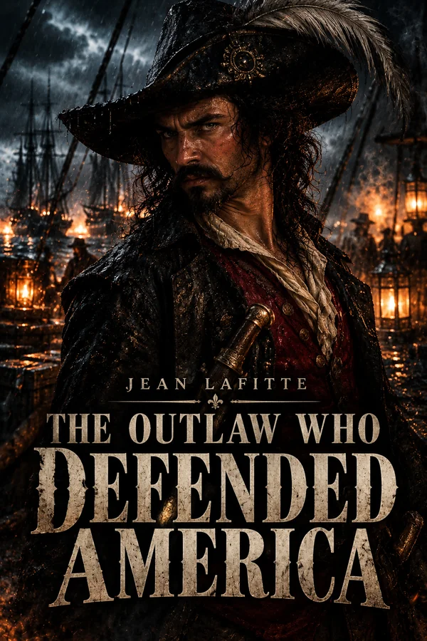 Book cover: Jean Lafitte — The Outlaw Who Defended America, by John C. Hockinson